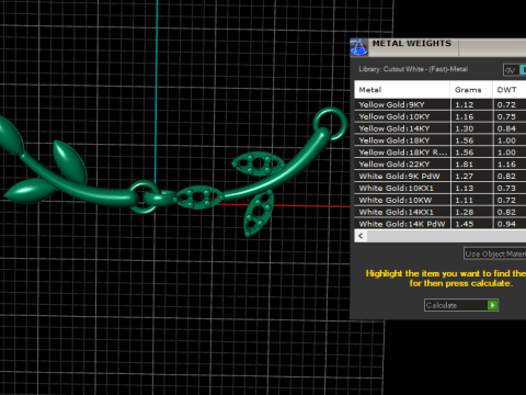 WEDDING WEAR DIAMOND PENDANT 3D PRINTABLE MODEL 3D Print Model
