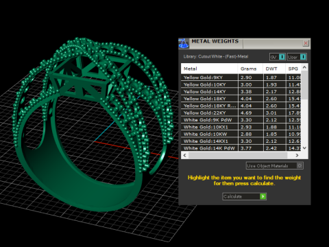 WOMEN ENGAGEMENT RING 3D PRINTABLE MODEL 3D प्रिंट मॉडल