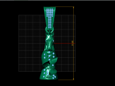 HORSE CHESS PIECE PENDANT 3D PRINTABLE MODEL Modelo 3D