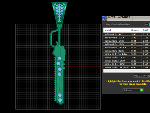 CHAINSAW PENDANT 3D PRINTABLE MODEL Modelo 3D