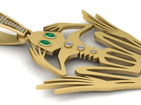 ALIEN PENDANT 3D PRINTABLE MODE Modelo 3D
