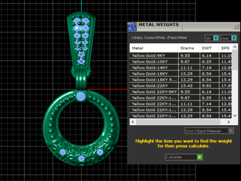 RING STYLE PENDANT 3D PRINTABLE MODEL 3D Model