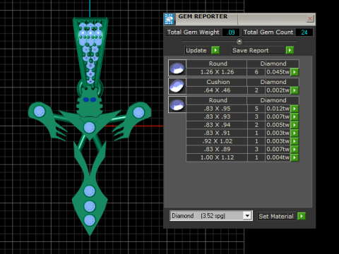 CROSS STYLE PENDANT 3D PRINTABLE MODEL Model 3D