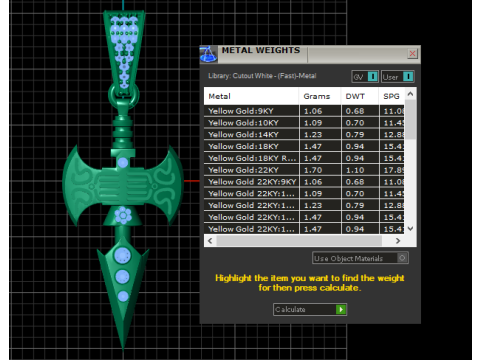 AXE AND ARROW COMBO PENDANT 3D PRINTABLE MODEL 3D-Modell