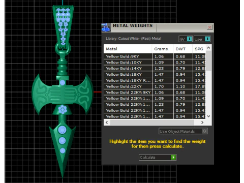 AXE AND ARROW COMBO PENDANT 3D PRINTABLE MODEL 3D Model