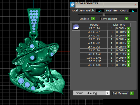 FROG AND SHELL PENDANT 3D PRINTABLE MODEL Modello 3D