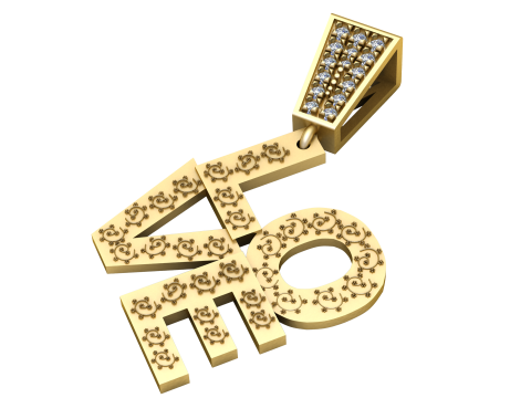 LOVE WORD PENDANT 3D PRINTABLE MODEL 3D Model