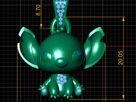 CARTOON CHARACTER PENDANT 3D PRINTABLE MODEL 3D 模型