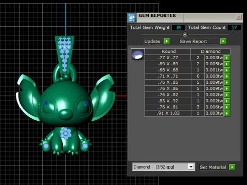 CARTOON CHARACTER PENDANT 3D PRINTABLE MODEL 3D Model