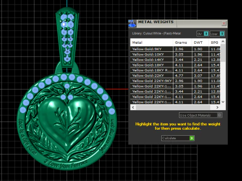 HEART COIN PENDANT 3D PRINTABLE MODEL 3D Model