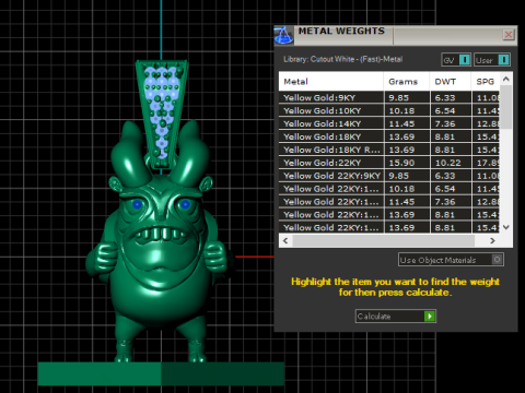 MONSTER STUDENT PENDANT 3D PRINTABLE MODEL 3D Модель