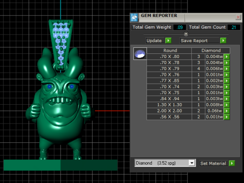 MONSTER STUDENT PENDANT 3D PRINTABLE MODEL 3D Модель