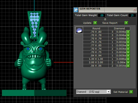 MONSTER STUDENT PENDANT 3D PRINTABLE MODEL 3D Model