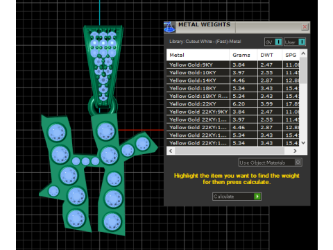ALPHABET H PENDANT 3D PRINTABLE MODEL Modelo 3D
