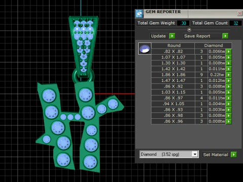 ALPHABET H PENDANT 3D PRINTABLE MODEL 3D Model