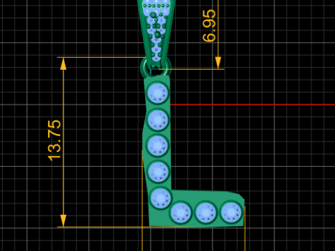 ALPHABET L PENDANT 3D PRINTABLE MODEL 3D Model