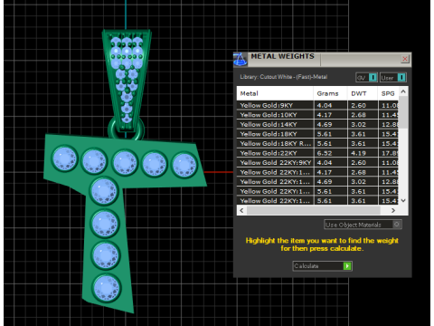 ALPHABET T PENDANT 3D PRINTABLE MODEL 3D Model