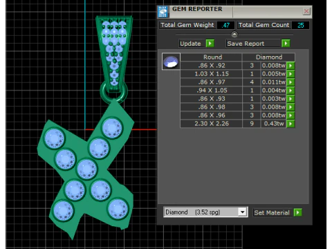 ALPHABET X PENDANT 3D PRINTABLE MODEL 3D Model