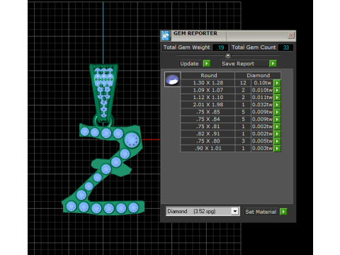 ALPHABET Z PENDANT 3D PRINTABLE MODEL 3Dモデル