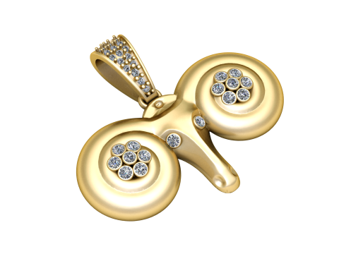 ZODIAC SIGN PENDANT 3D PRINTABLE MODEL 3D Model