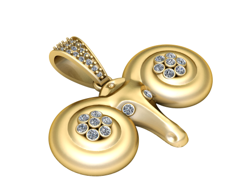 ZODIAC SIGN PENDANT 3D PRINTABLE MODEL 3D मॉडल