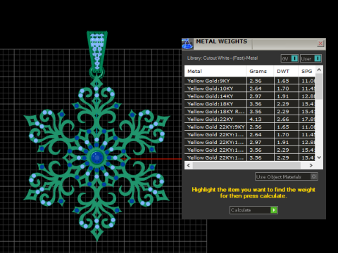 ELEGANT STYLE DIAMOND PENDANT 3D PRINTABLE MODEL Model 3D