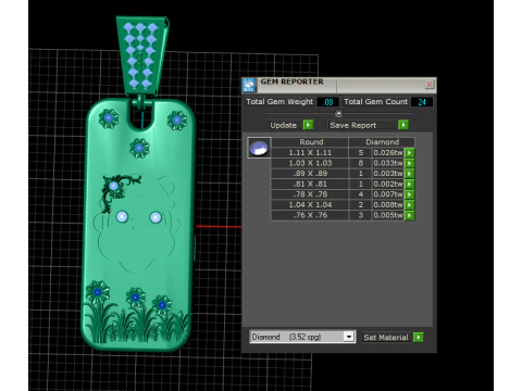 LUCKY CHARM PENDANT 3D PRINTABLE MODEL 3D Model
