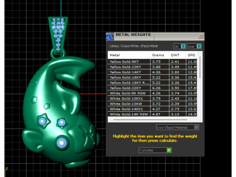 UNIQUE FISH PENDANT 3D PRINTABLE MODEL 3D Model