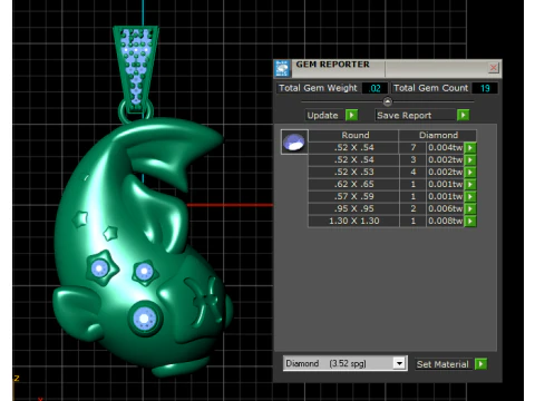 UNIQUE FISH PENDANT 3D PRINTABLE MODEL 3D Model