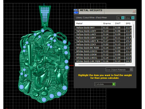 MEN PENDANT 3D PRINTABLE MODEL 3D Model