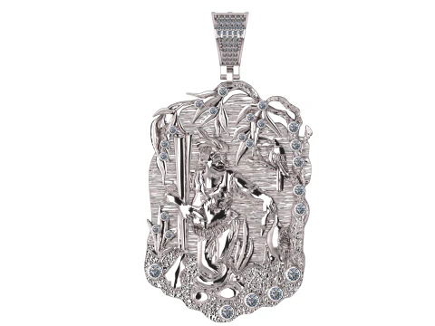 MEN PENDANT 3D PRINTABLE MODEL 3D Model