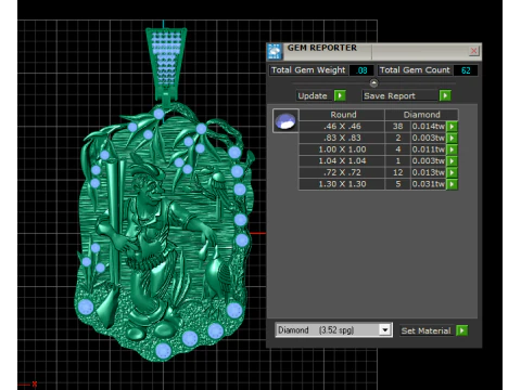 MEN PENDANT 3D PRINTABLE MODEL 3D Model