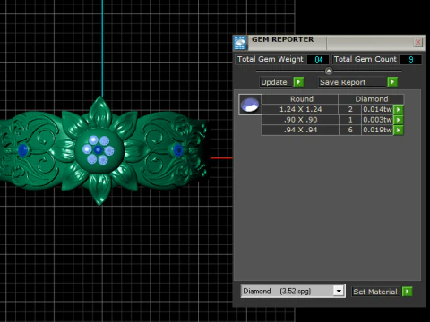 WEDDING RING 3D PRINTABLE MODEL 3D Model