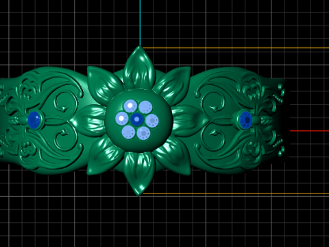 WEDDING RING 3D PRINTABLE MODEL 3D Model