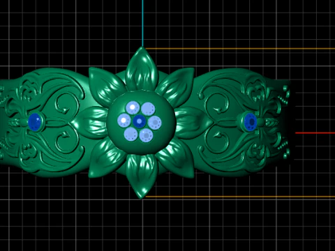 WEDDING RING 3D PRINTABLE MODEL 3D Model