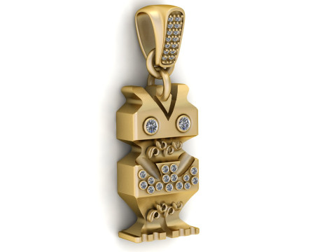 UNIQUE PENDANT 3D PRINTABLE MODEL 3Dモデル