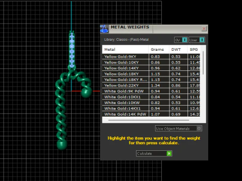 CANDY CANE PENDANT 3D PRINTABLE MODEL 3D Model