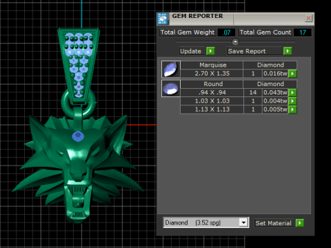 ANIMAL FACE PENDANT 3D PRINTABLE MODEL 3D Model