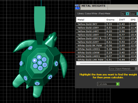 TURTLE PENDANT 3D PRINTABLE MODEL 3D Model