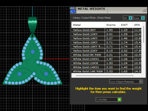 ELEGANT RUBY PENDANT 3D PRINTABLE MODEL 3D Model