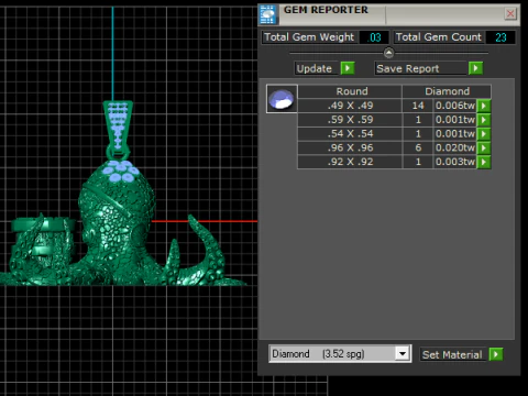 OCTOPUS PENDANT 3D PRINTABLE MODEL 3D Model