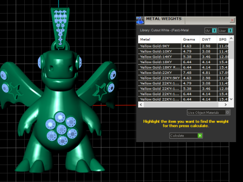 FLYING DRAGON PENDANT 3D PRINTABLE MODEL 3D Model