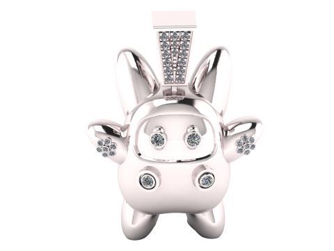 CUTE TOY PENDANT 3D PRINTABLE MODEL 3D 모델