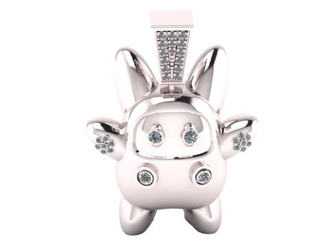 CUTE TOY PENDANT 3D PRINTABLE MODEL 3D Model