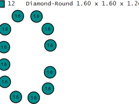 HIP HOP ALPHABET C PENDANT 3D PRINTABLE MODEL 3D Model