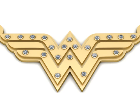 신시아 미란다 펜던트 3D 인쇄 가능한 모델 3D 프린트 모델