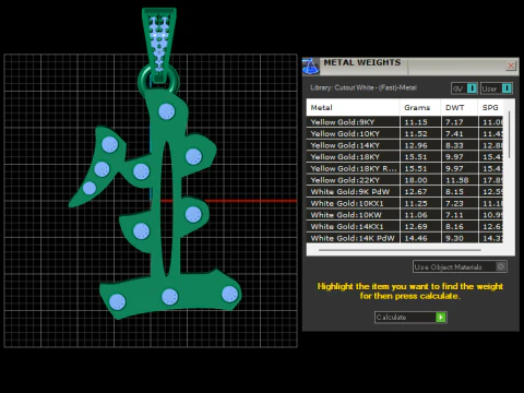 Hip Hop Anchor pendant 3d printable model 3D Print Model