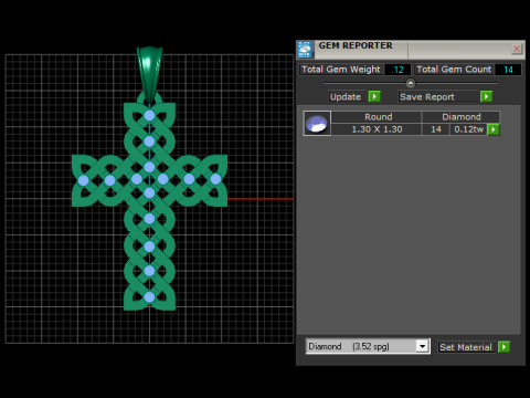Coptic pandant 3d printable model 3D प्रिंट मॉडल