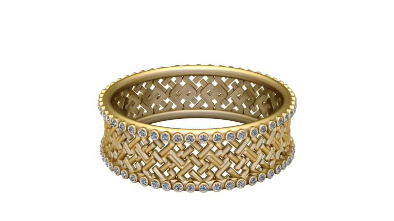 UNIQUE DESIGN RING 3D PRINTABLE MODEL Modelo de Impressão 3D .c4d .max .obj .3ds .fbx .stl .blend 