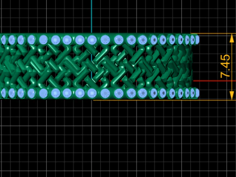 ユニークなデザインのリング 3D 印刷可能モデル 3Dプリントモデル